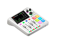 RODE RODECaster DUO WHITE компактный цифровой пульт для интернет-вещания, подкастинга и звукозаписи, белый