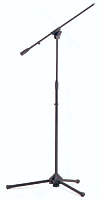 EuroMet AG/X-C 00623 Напольная микрофонная стойка - "журавль", чёрная, полиамидное основание
