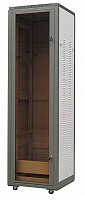 PROAUDIO AP-40D Шкаф для оборудования, 19", 40U, стеклянная передняя дверь, колеса, ножки, вентиляторы, съемные боковые и задняя крышки