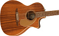 FENDER Newporter Player All-Mahogany электроакустическая гитара, цвет натуральный