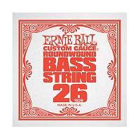 Ernie Ball 1626 струна для бас-гитар. Никель, калибр .026