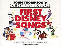 HL00416880 - THOMPSON JOHN EASIEST PIANO COURSE FIRST DISNEY SONGS EASY PF BK