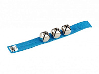 MEINL NINO961B - браслет с 3 бубенцами, цвет: синий
