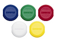 SHURE WA621 разноцветные накладки для ручных передатчиков Shure BLX2, 5 штук