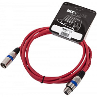 INVOTONE ACM1110/R  Микрофонный кабель, XLR - XLR, длина 10 метров, цвет красный