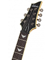 Schecter OMEN EXTREME-7 STBLK Электрогитара, 7 струн, корпус - махагони w/Quilted Maple