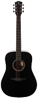 ROCKDALE Aurora D5 Gloss BK акустическая гитара дредноут, цвет черный, глянцевое покрытие