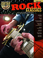 HLE90003716 - Guitar Play-Along Volume 81: Rock Classics - книга: Играй на гитаре один: Рок-классика, 64 страницы, язык - английский