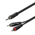 ROXTONE RAYC150/10 (MP) Аудиокабель джек стерео мини 3.5 мм - 2 RCA, длина 10 м