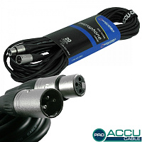 American Dj AC-PRO-XMXF/20  кабель микрофонный XLR-мама - XLR-папа, 20 метров