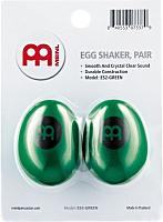 MEINL ES2-GREEN  шейкер-яйцо (пара), цвет  зеленый, материал - пластик