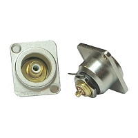 Amphenol ACJD-WHT Панельный разъем RCA "мама", цвет белый