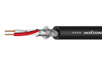 ROXTONE MC020/100 Black Симметричный микрофонный кабель, 100 метров на картонной катушке, 2x0.25 кв.мм, D 6.5 мм, AWG 23, 100% экранирование (спираль из луженой медной проволоки + алюминиевая фольга), цвет черный