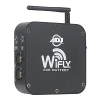 American DJ WiFly EXR BATTERY   Работающий от батареи беспроводной DMX-приемопередатчик