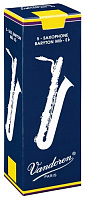 Vandoren SR2435 трости для баритон-саксофона , традиционные (синяя пачка), №3.5, (упаковка 5 шт.)