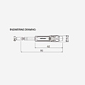 ROXTONE RJ3P-NN Разъем джек стерео 6.3 мм  