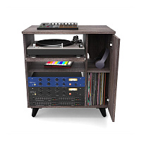 Glorious Modular Side Rack Walnut рэковая стойка для серии Sound Desk и Workbench, цвет орех