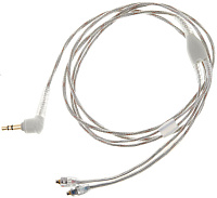 SHURE EAC46CLS отсоединяемый кабель для наушников SE846, прозрачный, посеребренные MMCX коннекторы