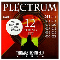 THOMASTIK Plectrum AC211T струны для двенадцатиструнной гитары 11-50, бронза