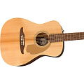 FENDER MALIBU PLAYER NATURAL WN электроакустическая гитара, цвет натуральный