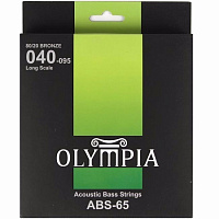 Olympia CTB45128 струны для акустической бас-гитары, калибр: 40-60-75-95