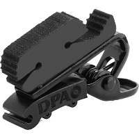 DPA SCM0008-Bx миниатюрный двойной держатель для петличных микрофонов, черный, комплект из 10 шт.