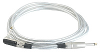 Rockcable RCL30253 D6 SILVER  Инструментальный кабель, джек (прямой)-джек (угловой) 3 метра.