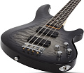 Schecter C-4 Plus CB Бас-гитара, 4 струны, цвет Charcoal Burst