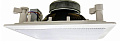 VOLTA SCS-40T 2-полосный потолочный громкоговоритель. Мощность 40 Вт/100 В, отводы трансформатора 40-20-10 Вт, 50-18000 Гц. Цвет белый. Размеры 255x255x100 мм