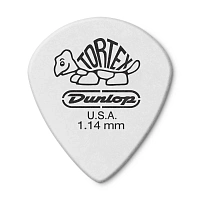 Dunlop 478P114 Tortex White Jazz III 12Pack  медиаторы, толщина 1,14 мм, 12 шт.