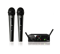 AKG WMS40 Mini2 Vocal Set BD US45AC (660.700&662.300)  вокальная радиосистема с 2-мя ручными передатчиками, капсюль D88
