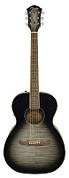 Fender FA-235E Concert Moonlight Brs Электроакустическая гитара, цвет черный берст