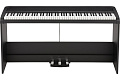 KORG B2SP BK цифровое пианино, взвешенная клавиатура, 12 тембров, педаль, адаптер питания в комплекте, цвет черный