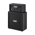 Laney MINISTACK-B-IRON батарейный гитарный мини-стек IRONHEART (усилитель 2х6 Вт + колонка 4х3"), питание 6хАА или адаптер, подключение смартфона и наушников, Bluetooth, 295х205х105 мм, 2.6 кг