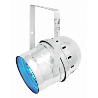 EUROLITE LED PAR-64 RGB SHORT, alu, 10mm светодиодный прожектор PAR, алюминиевый корпус, 32 Вт