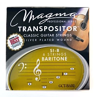 Magma Strings GCT-BARI Струны для классической баритон-гитары Transpositor, SI-B, посеребренная обмотка