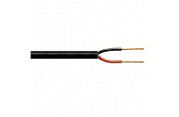 Tasker C275-BLACK  эластичный круглый акустический кабель OFC 2х1.50 кв.мм