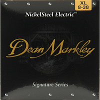 Dean Markley 2501 Signature струны для электрогитары, 8% никелевое покрытие, толщина 8-38