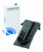 NUVO Curved Head Joint in Tote Bag - Black  Изогнутая головка флейты, цвет чёрный, чехол в комплекте