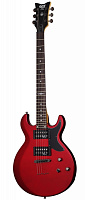 Schecter SGR S-1 M RED Гитара электрическая, 6 струн, корпус липа, гриф клен, лады 24 Medium