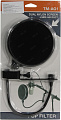 Tascam TM-AG1 ветрозащита 'Pop-filter', круглый экран на креплении Gooseneck со струбциной