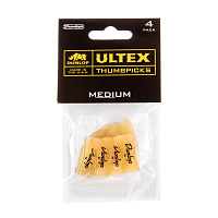 Dunlop 9072P Ultex Gold 4Pack когти на большой палец, размер M, 4 шт.