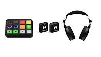 RODE комплект STREAMER X - интерфейс STREAMER X, беспроводная петличная система Wireless ME, закрытые наушники NTH100