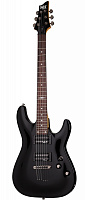 Schecter SGR C-1 BLK Гитара электрическая, 6 струн, корпус липа, гриф клен, лады 24 Medium, черный