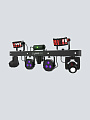 CHAUVET-DJ Gig Bar MOVE универсальный мобильный комплект светового оборудования