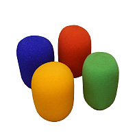 NordFolk NWS Color Set  набор цветных поролоновых ветрозащит, цвета: зеленый, синий, красный, желтый