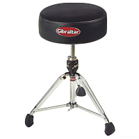 GIBRALTAR 9608SFT Drum Throne Softy стул для барабанщика, круглое сиденье "комфорт"