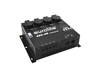 EUROLITE ESX-4R DMX RDM Switch Pack четырехканальный контроллер для световых приборов, для резистивной нагрузки 