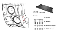 Turbosound ATHENS TCS122-FP-R всепогодный комплект пластин для крепления на TCS122-R