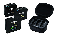 RODE комплект Wireless GO II + CHARGING CASE петличная радиосистема с зарядным кейсом